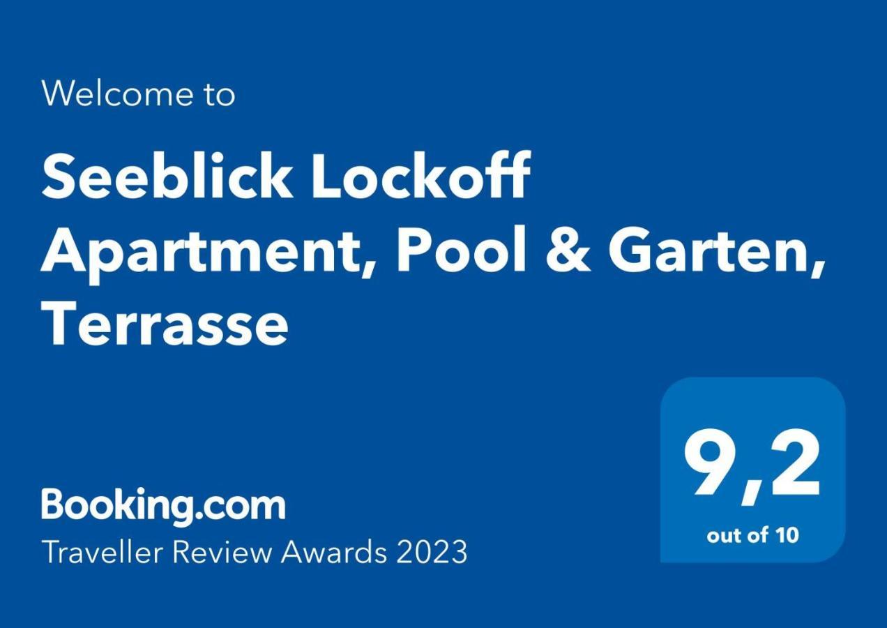 Seeblick Lockoff Apartment, Pool&Garten, Terrasse Toscolano-Maderno Exterior foto