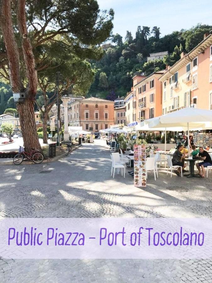 Seeblick Lockoff Apartment, Pool&Garten, Terrasse Toscolano-Maderno Exterior foto
