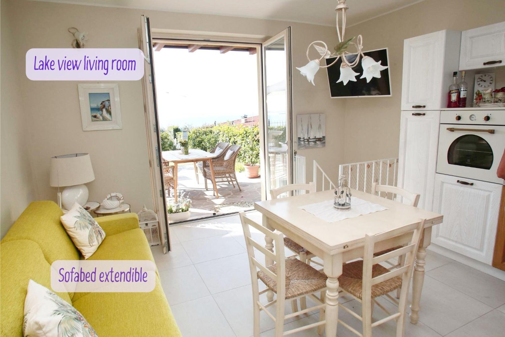 Seeblick Lockoff Apartment, Pool&Garten, Terrasse Toscolano-Maderno Exterior foto
